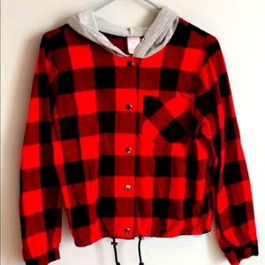 Red flannel top